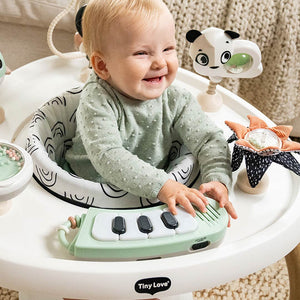 Tiny Love Stationary Activity Center - Black & White-Arts + Crafts-Black & White- | Natural Baby Shower