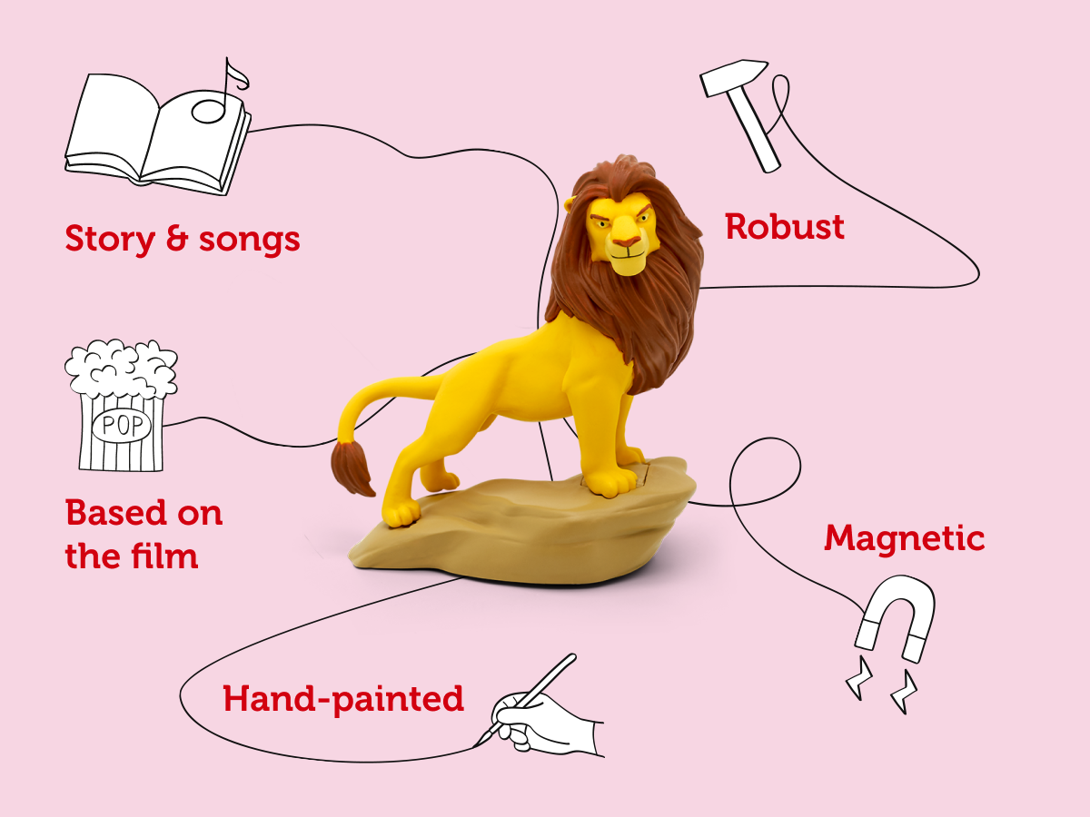 Tonies - Disney Классика Фигурка с английской озвучкой Король Лев