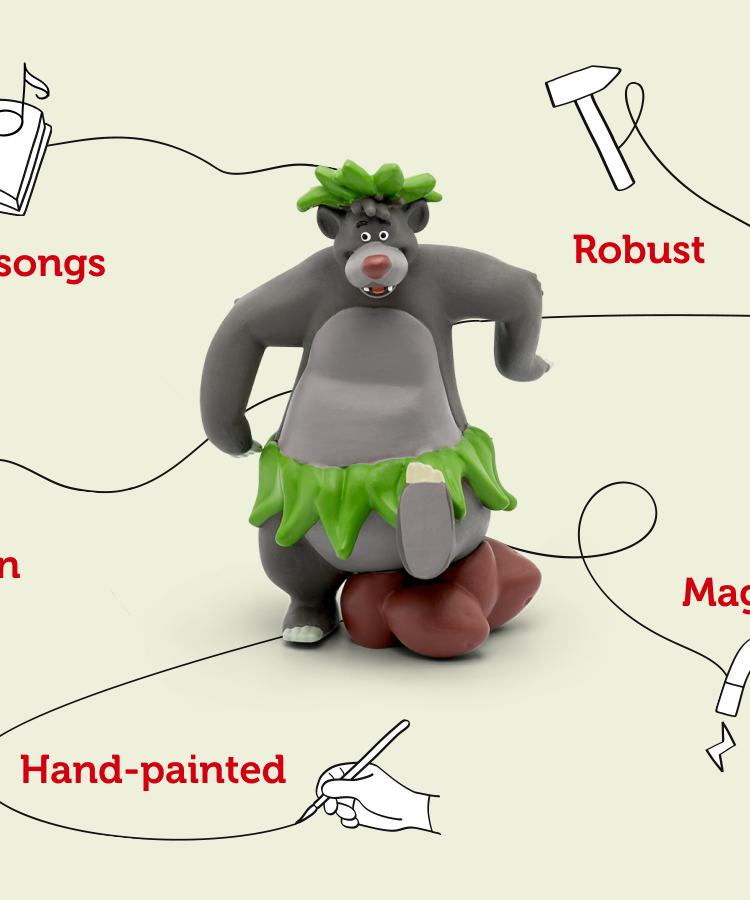 Tonies - Disney Книга джунглей английская звуковая фигурка