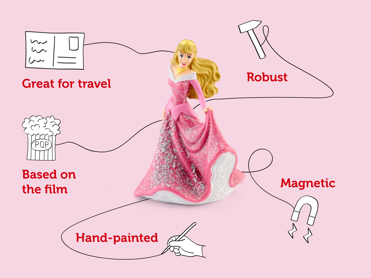 Tonies - Disney Принцессы Спящая Красавица Фигура с английской озвучкой