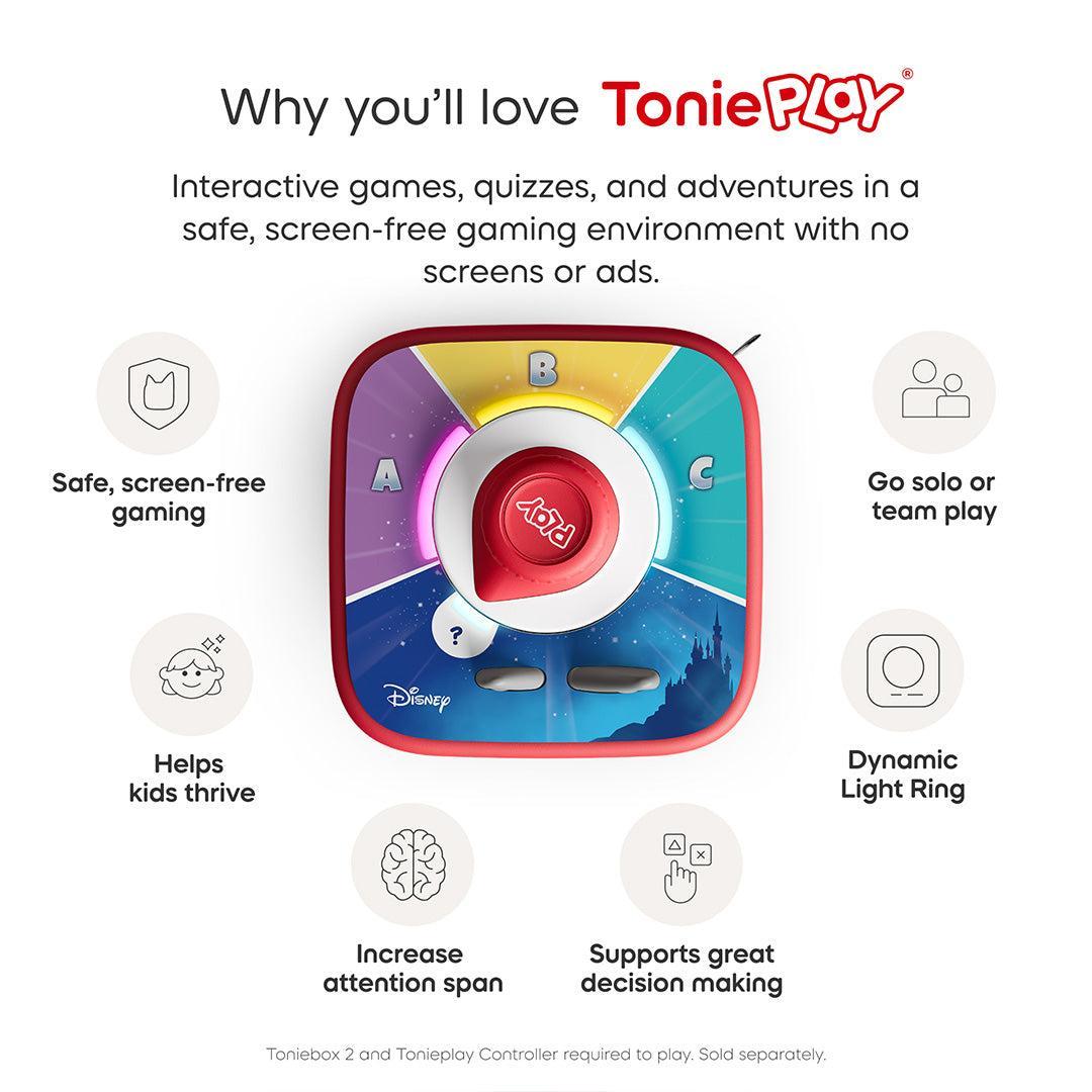 Tonies Disney Quiz Kingdom Tonieplay Game-Audio Player Cards + Characters- | Natural Baby Shower