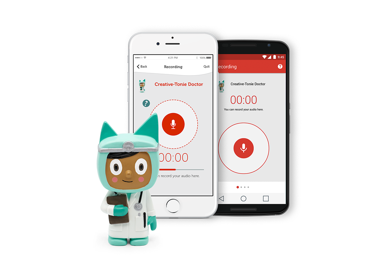 Tonies - Доктор Творческая Фигура для Записи Звука
