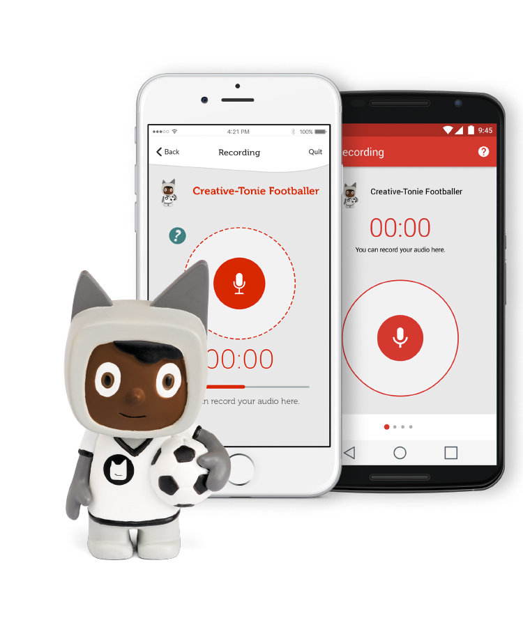 Tonies - Футболист Творческая Фигура с Записью Звука