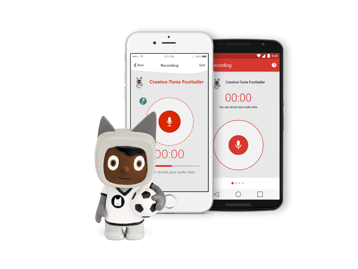 Tonies - Футболист Творческая Фигура с Записью Звука