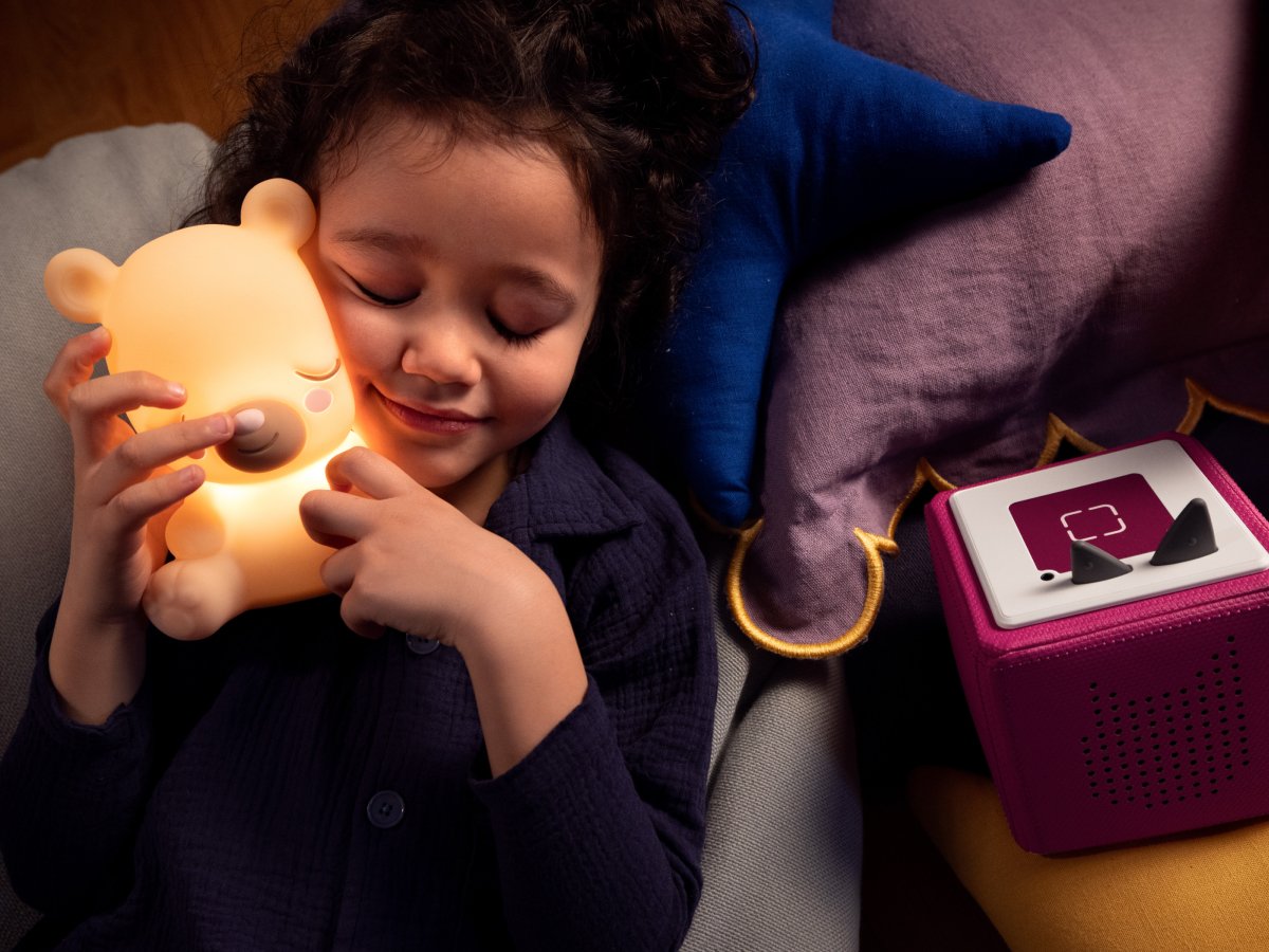 Tonies - Ночник Медвежонок Друг для Сна с Английской Озвучкой