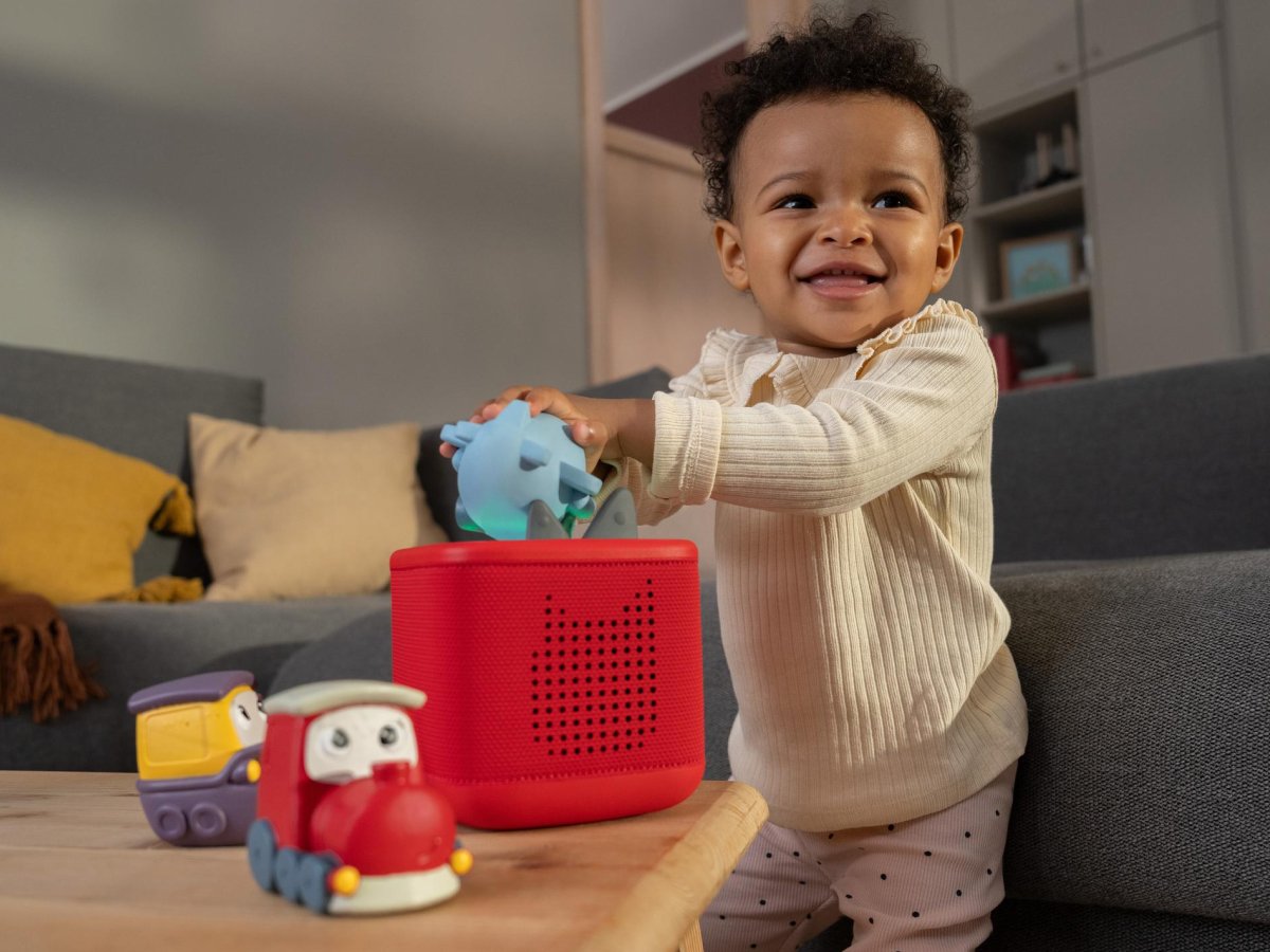 Tonies - Мои первые Tonies - Набор для путешествий с английскими звуковыми мягкими фигурками