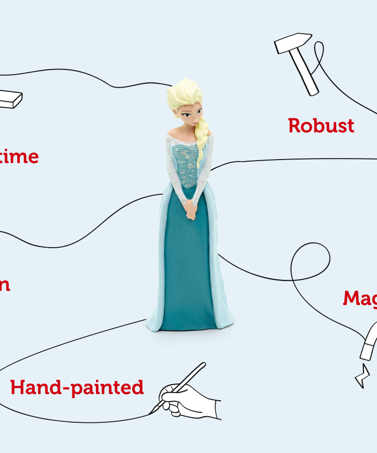 Tonies - Английская Disney Холодное сердце 1 звуковая фигурка