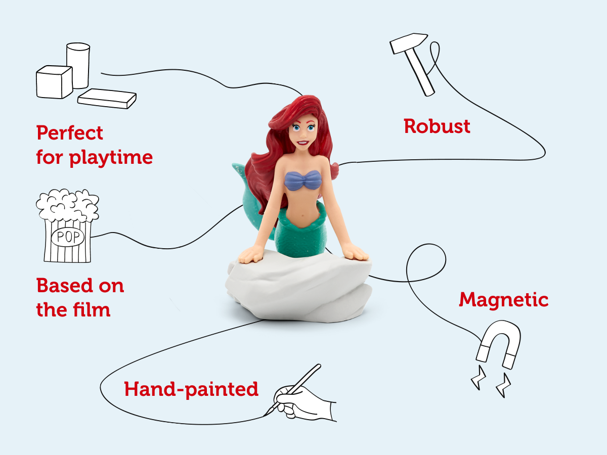 Tonies - Английская Disney Принцессы Маленькая Русалочка Звуковая Фигурка