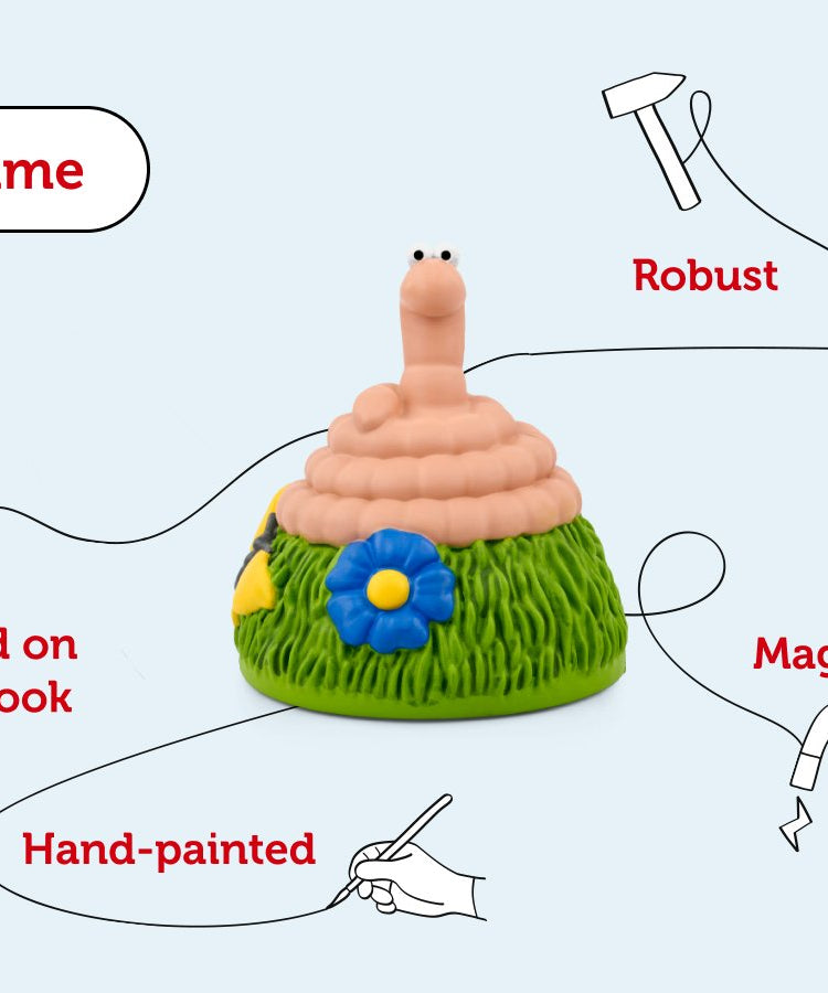 Tonies - Джулия Дональдсон Супер Червь Английская Звуковая Фигура