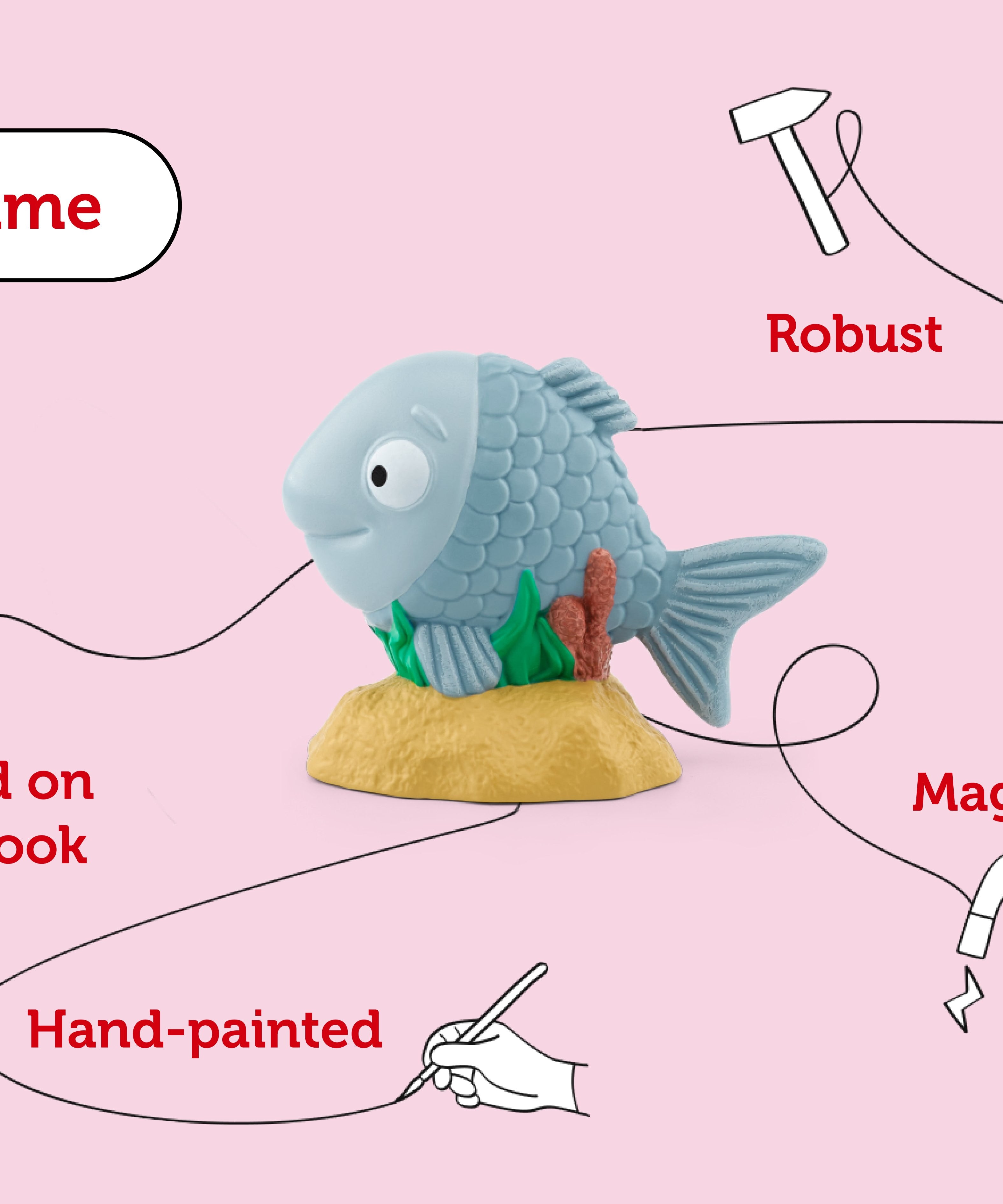 Tonies - Джулия Дональдсон Tiddler английская звуковая фигурка