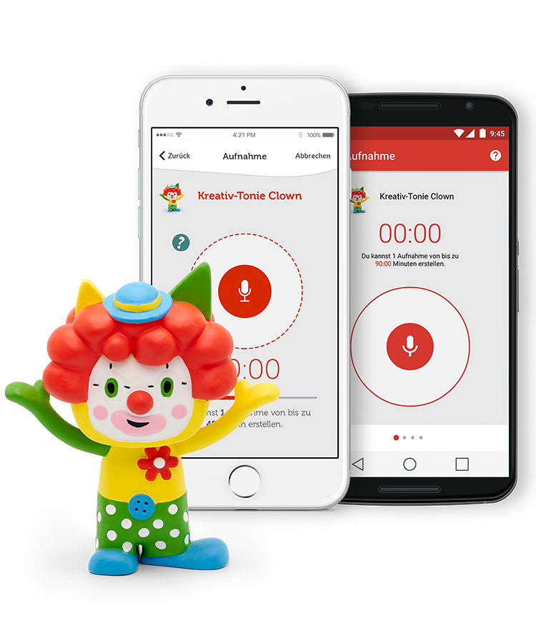 Tonies - Клоун Творческая Фигура для Записи Звука