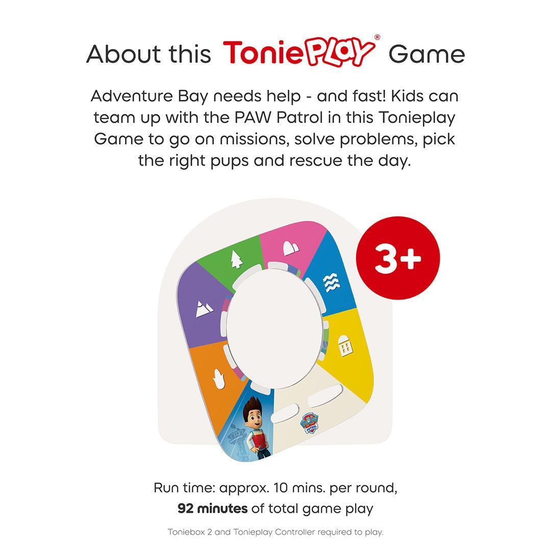 Tonies Paw Patrol Adventure Bay Rescue Heroes Tonieplay Game-Audio Player Cards + Characters- | Natural Baby Shower