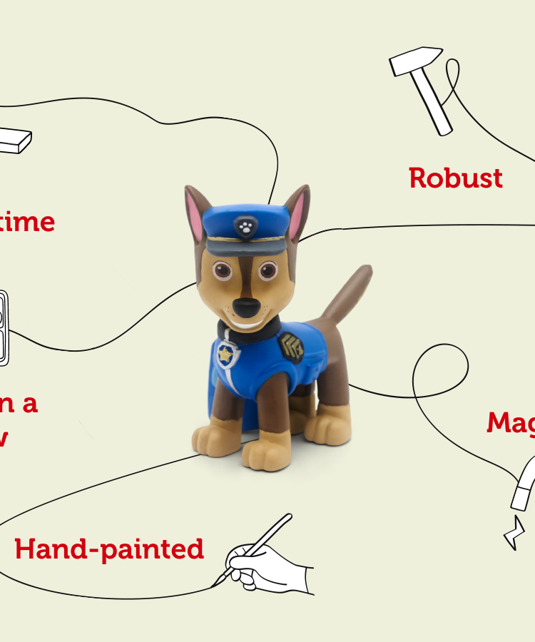 Tonies - Фигурка Щенячий патруль Чейз с английской озвучкой