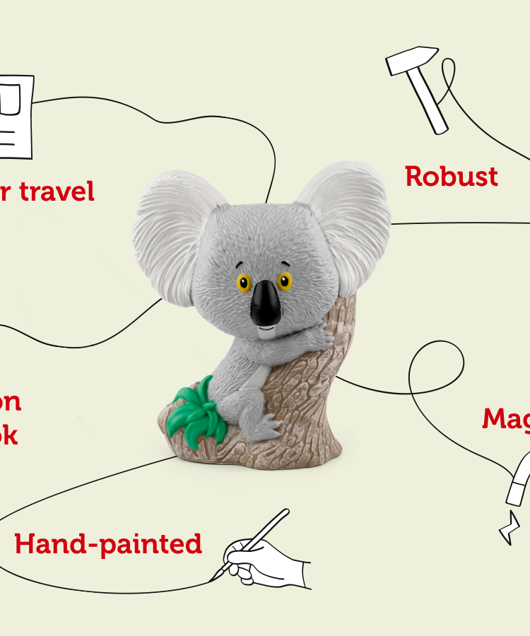 Tonies - Серия Rachel Bright Успевающий Коала Английская звуковая фигурка