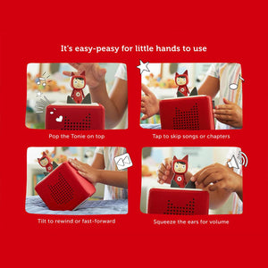 Tonies Toniebox - Red-Audio Players- | Natural Baby Shower