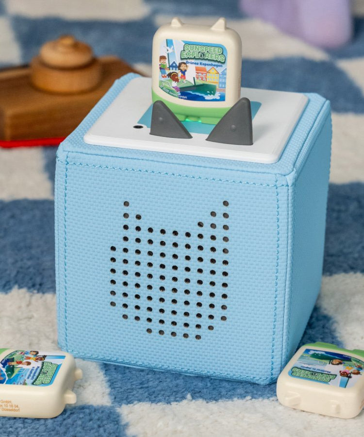 Tonies - Sunspeed Исследователи 4 штуки набор с английской озвучкой