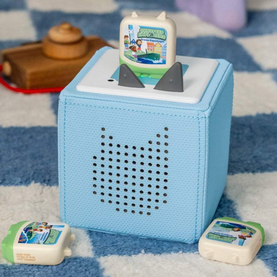 Tonies - Sunspeed Исследователи 4 штуки набор с английской озвучкой