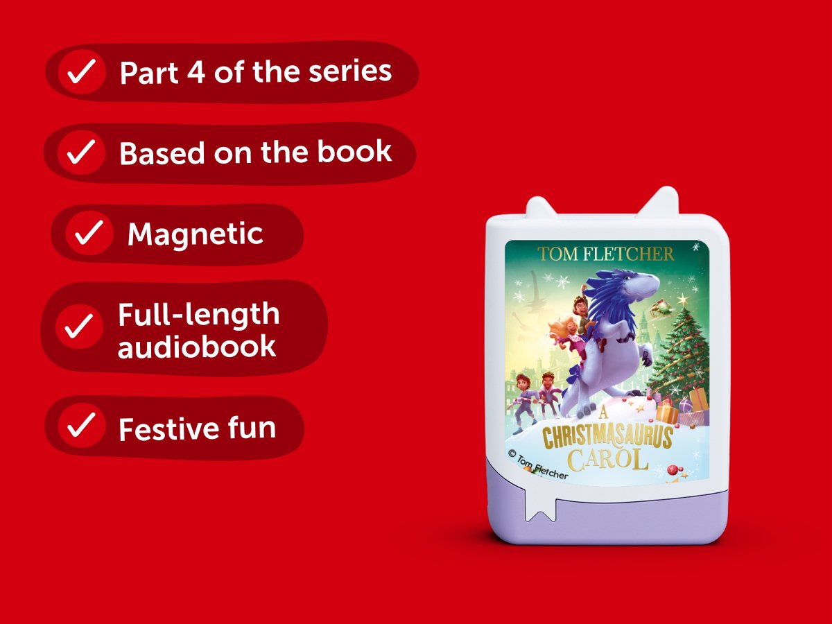 Tonies - Том Флетчер Рождественская песня на английском языке с голосовой фигуркой