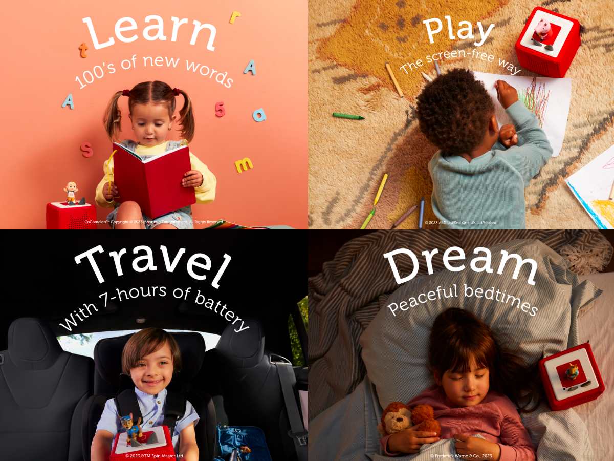 Tonies - Toniebox 1 Набор для начинающих Голубой для младенцев