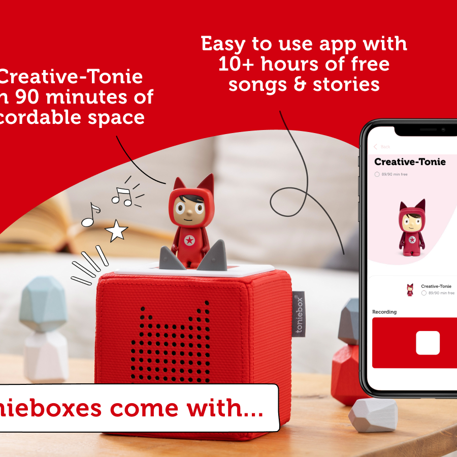 Tonies - Toniebox 1 Розовый стартовый набор коробка