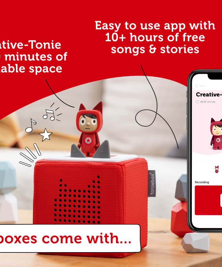 Tonies - Toniebox 1 Розовый стартовый набор коробка
