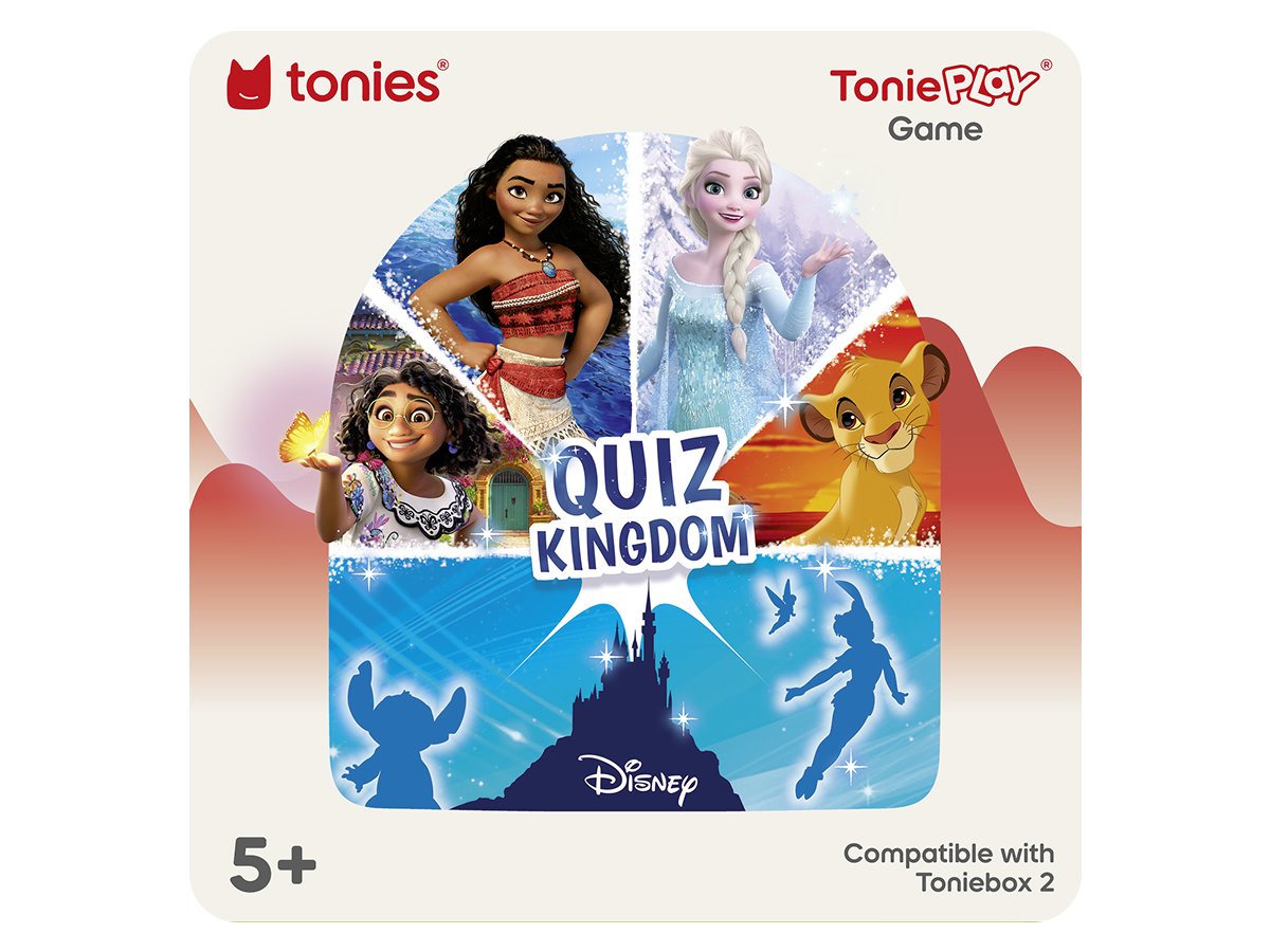 Tonies - Tonieplay Disney Королевство Викторин на английском языке Toniebox 2 Игры