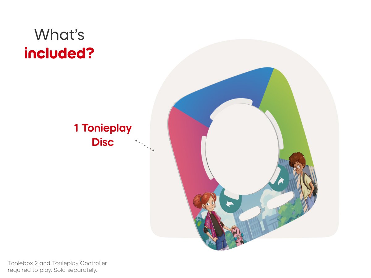 Tonies - Tonieplay Загадочные Mavericks Английская игра Toniebox2