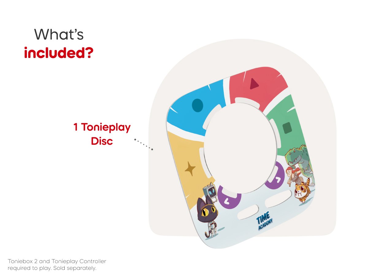 Tonies - Tonieplay Академия времени Английская игра Toniebox2