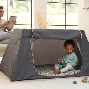 Tutti Bambini Cozee Go Day & Night Bundle - Scandanavian Walnut/Ecru-Cribs-Scandanavian Walnut/Ecru- | Natural Baby Shower