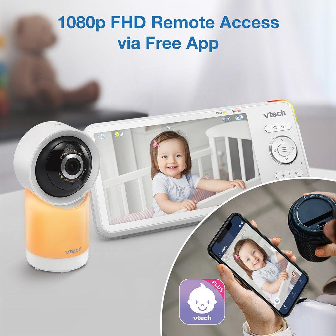 Vtech RM5766 HD 5in Wifi Monitor-Baby Monitors- | Natural Baby Shower