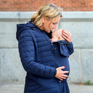 Wombat & Co KOWARI 4-in-1 Babywearing Jacket Set - Blue-Maternity Coats-Blue-XS | Natural Baby Shower