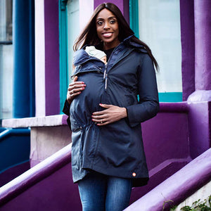 Wombat & Co KOWARI 4-in-1 Babywearing Jacket Set - Blue-Maternity Coats-Blue-XS | Natural Baby Shower