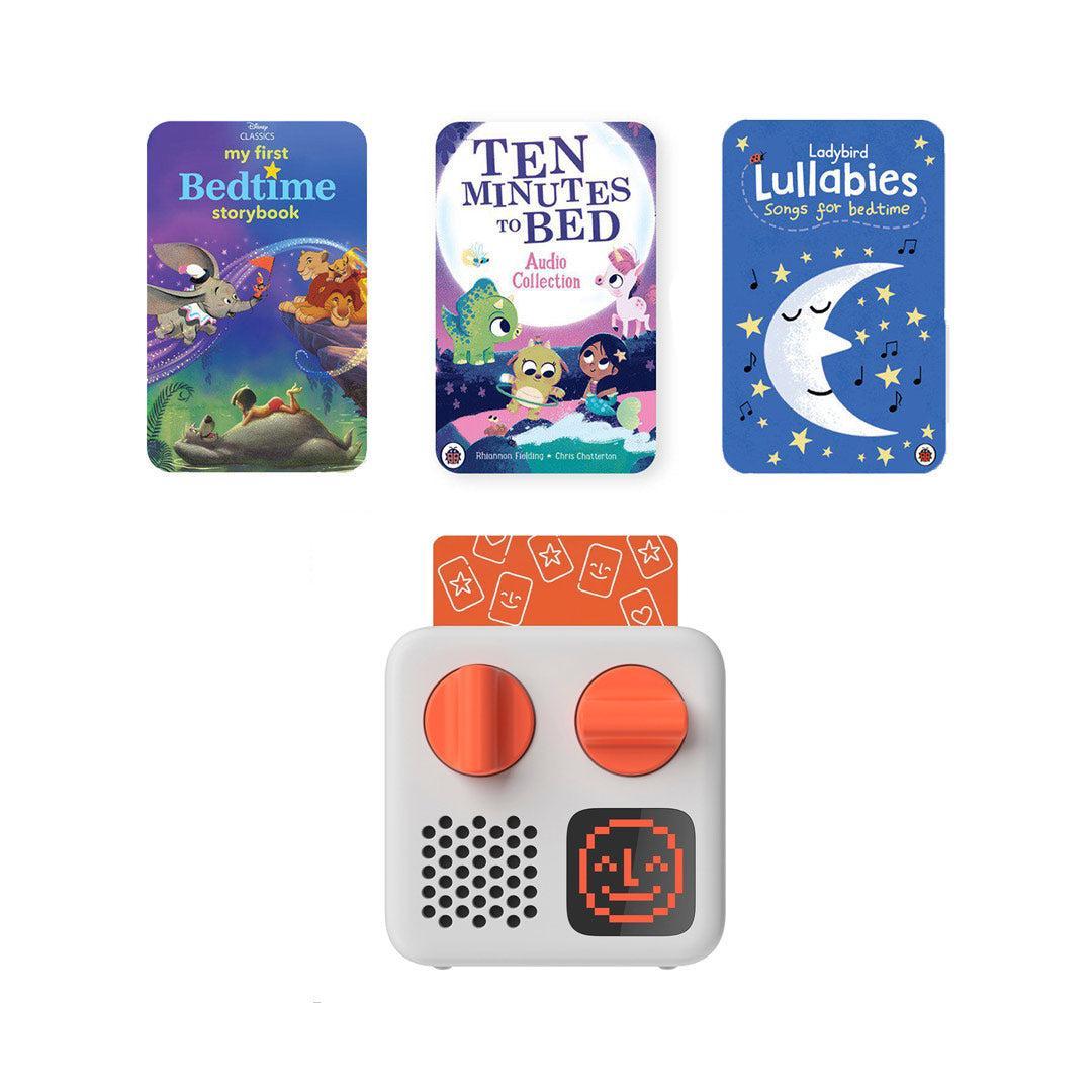 Yoto Mini Player Bundle - Bedtime Bundle | 2024 Edition-Audio Players-No Headphones- | Natural Baby Shower