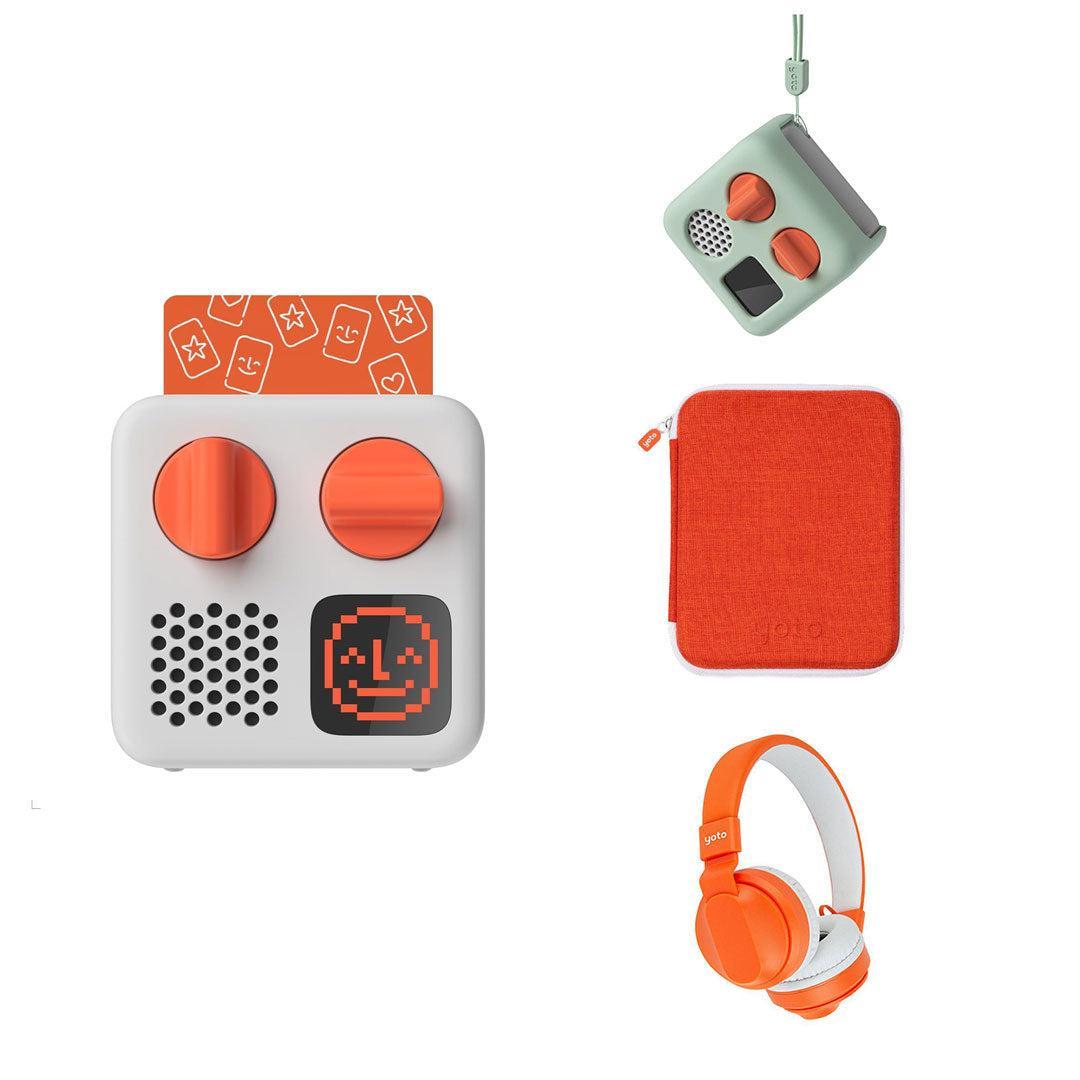 Yoto Mini Player Starter Bundle-Audio Players-Think Pink-No Headphones | Natural Baby Shower